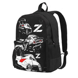 Family 350Z 370Z 300Zx Backpacks Men's Women's Bags Reusable Zip Close