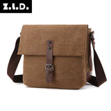 Z.L.D. Classic Travel Canvas Bag Casual Shoulder Bag Large Capacity