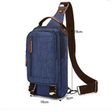 Z.L.D. Men's & Women's Diagonal Bag - Small Square Shoulder Bag