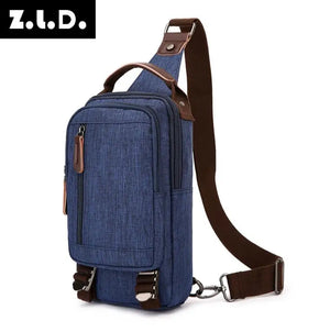 Z.L.D. Men's & Women's Diagonal Bag - Small Square Shoulder Bag