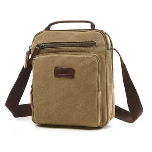 Z.L.D.Handmade Shoulder Bag Large Capacity Canvas Messenger Handbag