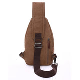 Z.L.D. Lady Shoulder Messenger Bag Washable Canvas Chest Crossbody Bolso Sac