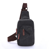 Z.L.D. Small Square Shoulder Bag Men's Messenger Chest Bag