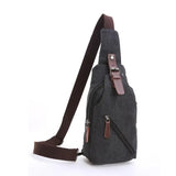 Z.L.D. Women's Canvas Shoulder Bag Casual Messenger Mini Square Bag