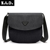 Z.L.D. Ladies Messenger Bag Waterproof Canvas Shoulder Bag