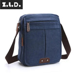 Z.L.D. Retro Canvas Shoulder Bag Messenger Bag