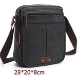Z.L.D. Retro Canvas Shoulder Bag Messenger Bag