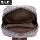 Z.L.D. Ladies Chest Bag Shoulder Bag Waterproof Canvas Messenger Bag