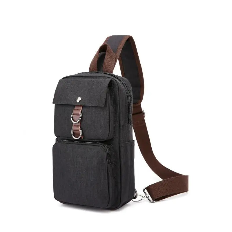 Z.L.D. Ladies Chest Bag Shoulder Bag Waterproof Canvas Messenger Bag