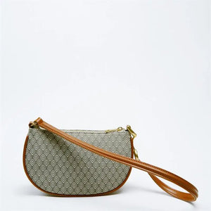 ZA Underarm Bags Matching Half Moon Evening Purse Shoulder Purses and Handbags