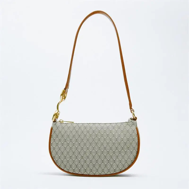 ZA Underarm Bags Matching Half Moon Evening Purse Shoulder Purses and Handbags