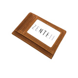 Women Faux Leather Long Wallet - Black