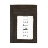 Women Faux Leather Long Wallet - Black