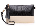 Women Split Leather Mini Clutch Shoulder Bag