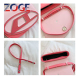 ZOGE Shoulder Bag Ladies Handbag Semi-Circle Leather Underarm Bag High Tote Bag