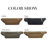 Unise Running Bag Vintage Waist Bag Sport Fanny Pack Mobile Phone Holder Bag