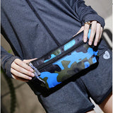 ZVOYOVL Waterproof Camo Waist Bag Outdoor Sports Fitness Runing Bag Phone Purse