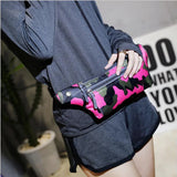 ZVOYOVL Waterproof Camo Waist Bag Outdoor Sports Fitness Runing Bag Phone Purse