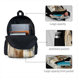 Zabloing Meme Backpacks Men's Women's Eco Friendly Female Backpacks