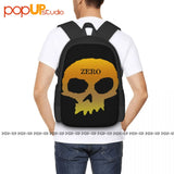 Zero Single Skull Backpack Portable Gym Tote Riding Backpack