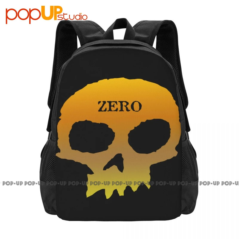 Zero Single Skull Backpack Portable Gym Tote Riding Backpack
