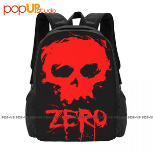 Zero Skateboard Blood Skull Backpack Large Capacity Sports Style Backpacks