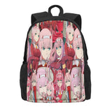 Zero Two Tribute Pattern 2 Backpacks Men's & Women's