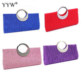 Elegant Rhinestone Evening Clutch Bag with Strap