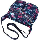 Nylon Crossbody Bag Waterproof Messenger Handbag