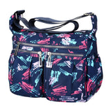 Nylon Crossbody Bag Waterproof Messenger Handbag