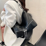 Retro Green Crossbody Bag for Women Travel Handbags Purses Female Soft Hobo