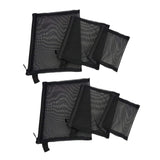 Zipper Mesh Bags, Pack of 6, Beauty Makeup Organizer