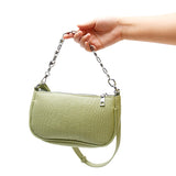 Small Retro Women Bag Handbag Chain Shoulder Street Travel Crocodile