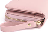 Zipper Tri-Fold Women's Wallet Short Multi-Card Money Clip