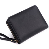 Zipper Tri-Fold Women's Wallet Short Multi-Card Money Clip