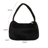 Zipper Women's Bag Small Shoulder Bags Nylon Hobos