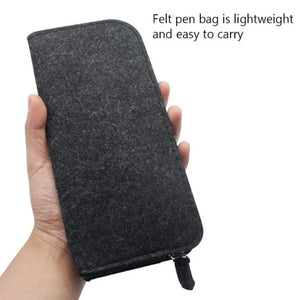 Zipper Pen Bag for Student Felt Pen Storage Bag