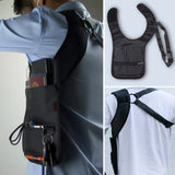 Zippered Nylon MP3 Player Holder Pocket Anti Theft Mobile Phone Portable Storage