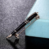 Zlxgirl Men shape pen punk Brooches Enamel pins brooch Jewelry