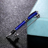 Zlxgirl Men shape pen punk Brooches Enamel pins brooch Jewelry