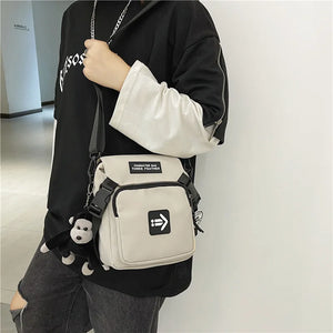 Men's Shoulder Bag Casual Small Square Bag