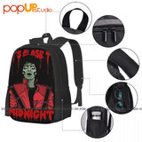 Zombie Michael Jackson Backpack Large Capacity Beach Gym Bag