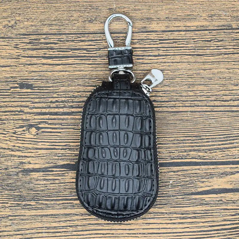 Zongshu Leather Key Holder Key Wallet 3 Colors Key Organizer