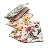Bees Butterfly Flowers Passport Cover Ticket ID Holder