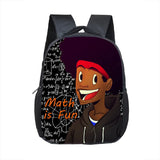Afro Brown Kids Backpack School Bags Cartoon Toddler Bag Kids Bookbag