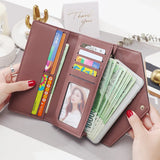 Women's Envelope Clutch Long Wallet Phone Pocket