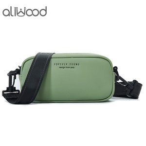 Leather Women Bags Small Flap Shoulder Messenger Bags