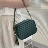 Retro Tassel Women bags Chain Shoulder Bags Mini Flap Bags