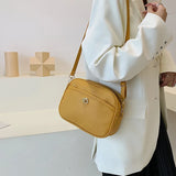 Vintage PU Leather Women's Shoulder Bag Casual Crossbody Lady Diagonal Package