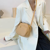 Vintage PU Leather Women's Shoulder Bag Casual Crossbody Lady Diagonal Package